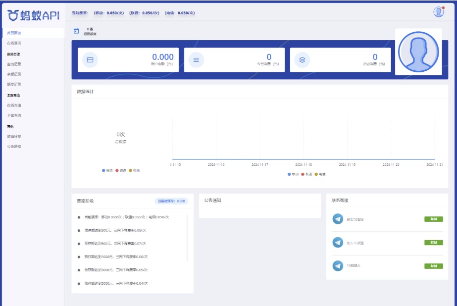 全新三网话费余额查询API系统源码 [源码]-资源栈